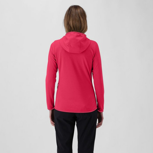 CMP Womens Technical Lightweight Melange Jacquard Hooded Full Zip Jacket 36L6256
