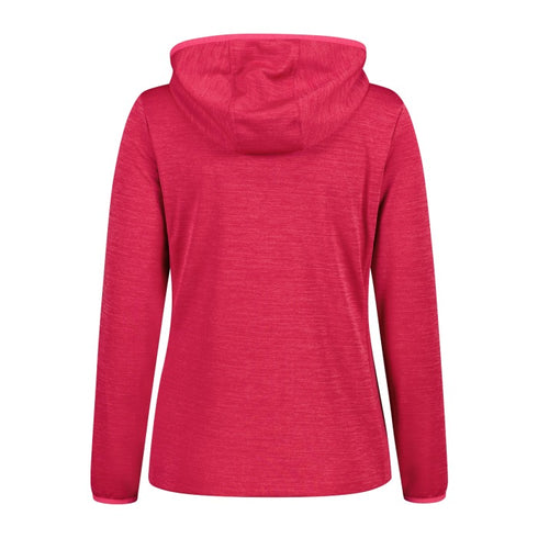 CMP Womens Technical Lightweight Melange Jacquard Hooded Full Zip Jacket 36L6256