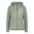 CMP Womens Melange Hooded Jacquard Jacket Pistacchio Melange 36L6256