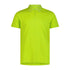CMP Mens Mela Green Technical Breathable Dry Function Outdoor Polo Shirt 36N6097