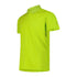 CMP Mens Mela Green Technical Breathable Dry Function Outdoor Polo Shirt 36N6097