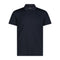 CMP Mens Black Blue Technical Breathable Dry Function Outdoor Polo Shirt 36N6097