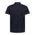 CMP Mens Black Blue Technical Breathable Dry Function Outdoor Polo Shirt 36N6097