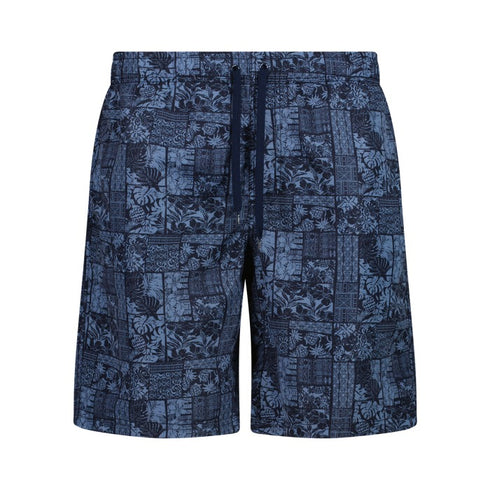 CMP Mens Shadow Navy Printed Microfiber Quick Drying Summer Swim Shorts 36R5987