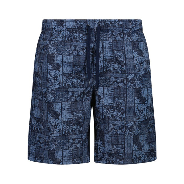 CMP Mens Shadow Navy Printed Microfiber Quick Drying Summer Swim Shorts 36R5987