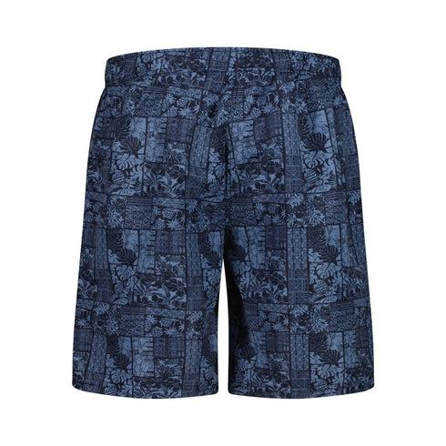 CMP Mens Shadow Navy Printed Microfiber Quick Drying Summer Swim Shorts 36R5987