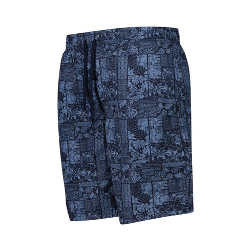 CMP Mens Shadow Navy Printed Microfiber Quick Drying Summer Swim Shorts 36R5987
