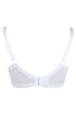 Pour Moi | Sofia White Lace Embroidered Side Support Bra - 3827