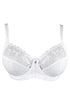 Pour Moi | Sofia White Lace Embroidered Side Support Bra - 3827