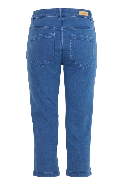 Fransa FRLUXE Cropped Jeans Elli Mid Blue Denim 20614451 MID