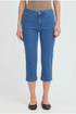 Fransa FRLUXE Cropped Jeans Elli Mid Blue Denim 20614451 MID