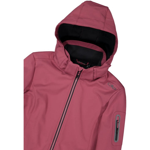 CMP Women's Lightweight Softshell Jacket with Detachable Hood 39A5006