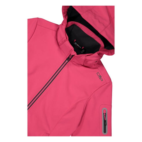 CMP Women's Lightweight Softshell Jacket with Detachable Hood 39A5006