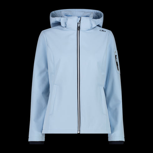 CMP Women's Lightweight Softshell Jacket with Detachable Hood 39A5006