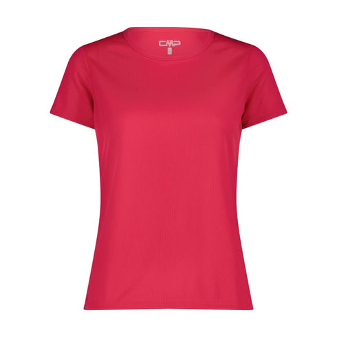 CMP Womens Technical Short Sleeve Pique T Shirt Magenta 39T5676