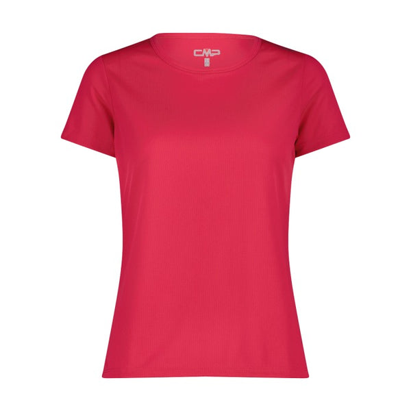 CMP Womens Technical Short Sleeve Pique T Shirt Magenta 39T5676