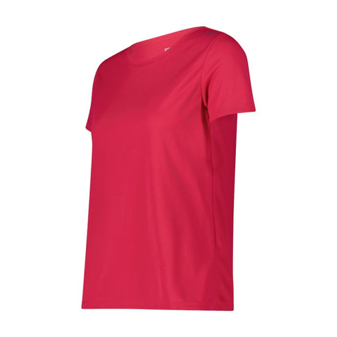CMP Womens Technical Short Sleeve Pique T Shirt Magenta 39T5676