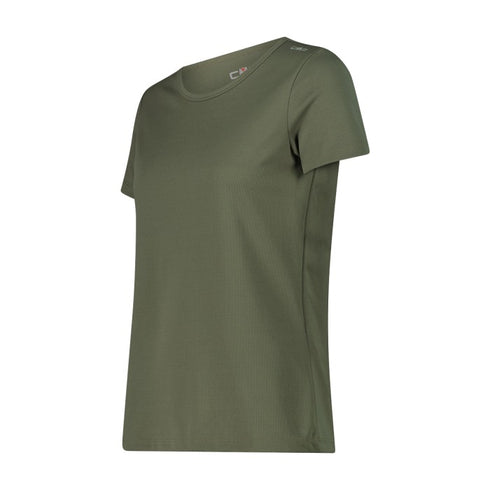 CMP Womens Technical Short Sleeve Pique T Shirt Avocado 39T5676