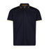 CMP Mens Blue Curcuma Technical Alpine Dry Function Polo Shirt 39T5807