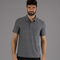 CMP Mens Melange Stretch Jersey Polo Shirt Grafite Melange 39T5817