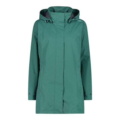 CMP 39X6646 Women's long waterproof jacket in Ripstop
