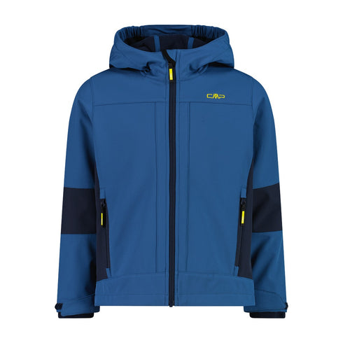 CMP Boys softshell Hooded fleece jacket 3A00094