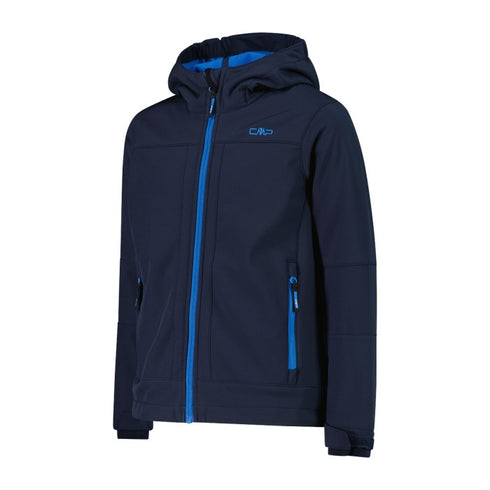 CMP Boys softshell Hooded fleece jacket 3A00094