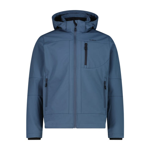 CMP Clima Protect Softshell Hooded Jacket 3A01787NN876 - Avio Blue