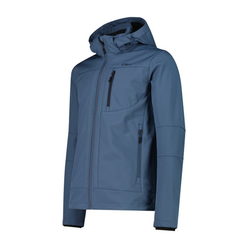 CMP Clima Protect Softshell Hooded Jacket 3A01787NN876 - Avio Blue