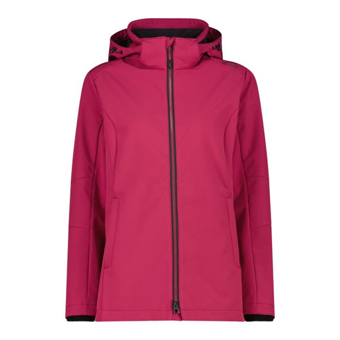 CMP Clima Protect Comfort-Fit Softshell Jacket 3A22226 C489 - Amaranto Pink