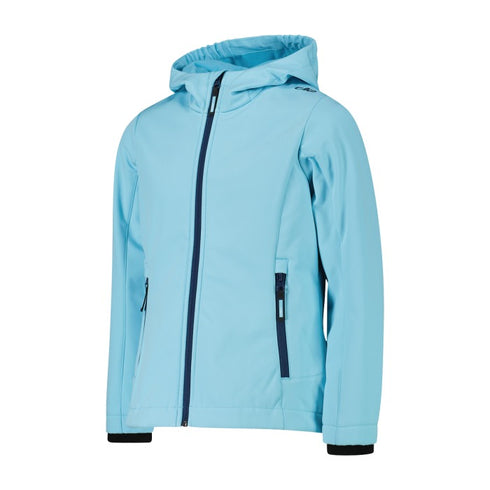 CMP Girls Softshell Jacket with Fixed Hood 3A29385N