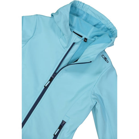 CMP Girls Softshell Jacket with Fixed Hood 3A29385N