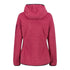 CMP Knit-Tech Hooded Fleece Jacket 3H19826AC489 - Amaranto Pink