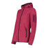 CMP Knit-Tech Hooded Fleece Jacket 3H19826AC489 - Amaranto Pink