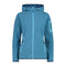 CMP Women's mélange Knit-Tech hooded heavy fleece 3H19826