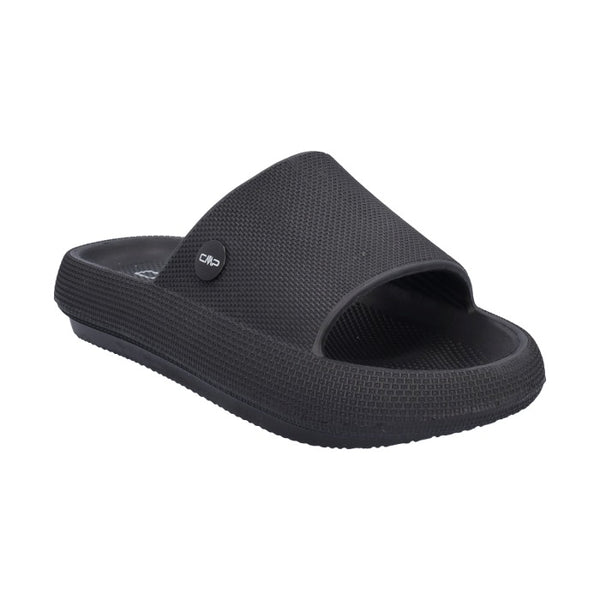 CMP Womens Black Ruby Lightweight Platform Beach Pool Slippers 3Q97866