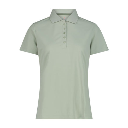 CMP Womens Pistacchio Technical Breathable Dry Function Outdoor Polo Shirt 3T59676