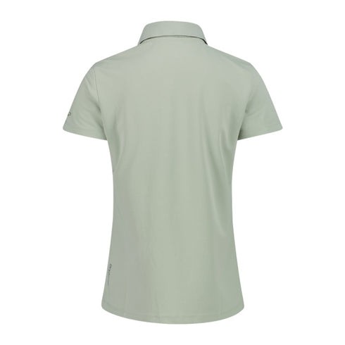 CMP Womens Pistacchio Technical Breathable Dry Function Outdoor Polo Shirt 3T59676
