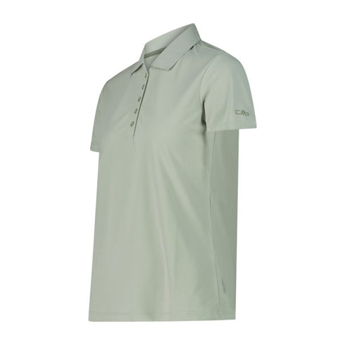 CMP Womens Pistacchio Technical Breathable Dry Function Outdoor Polo Shirt 3T59676