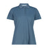 CMP Womens Space Blue Technical Breathable Dry Function Outdoor Polo Shirt 3T59676
