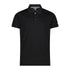 CMP Mens Black Cement Technical Dry Function Outdoor Polo Shirt 3T60077