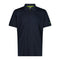 CMP Mens Blue Lime Green Technical Dry Function Outdoor Polo Shirt 3T60077