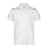 CMP Mens Bianco Grey Technical Dry Function Outdoor Polo Shirt 3T60077