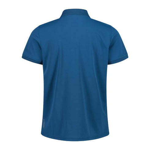 CMP Mens One colour technical polo shirt 3t60077