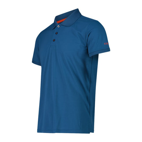 CMP Mens One colour technical polo shirt 3t60077