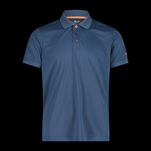 CMP Mens One colour technical polo shirt 3t60077