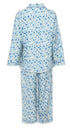 Champion Eleanor Ladies 100% Cotton Brushed Flannelette Winceyette Pyjama Set 150-1546