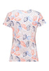 Zabaione Do44minique Wide Neck SS Tee - Apricot WAL-C-201-0447