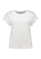 Zabaione Sa44lly Shoulder Detail SS Tee - Off White NO-201-0462-1