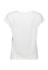 Zabaione Sa44lly Shoulder Detail SS Tee - Off White NO-201-0462-1